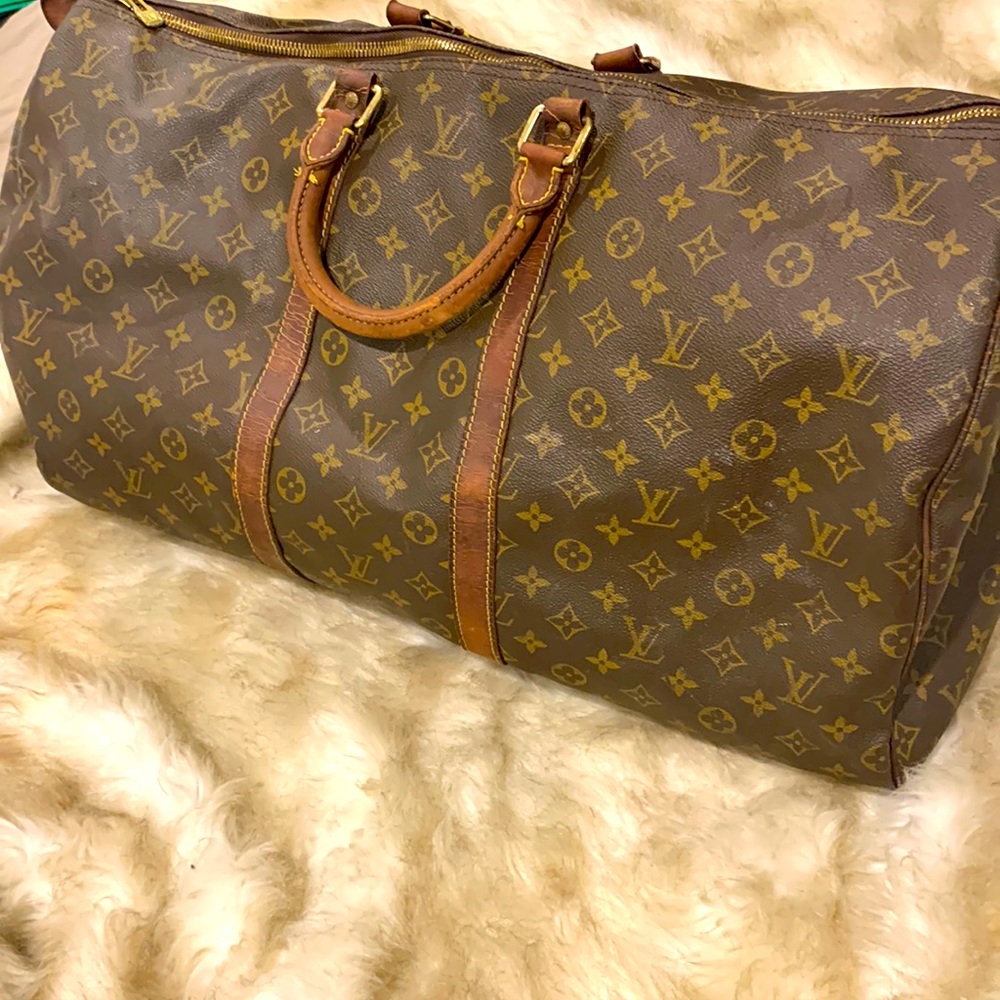 Louis Vuitton duffel bag